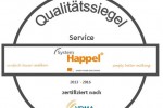 Qualitätssiegel Service - 2013
