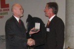 Werner Happel gets Max Eyth commemorative