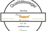 Label de qualité professionnel du service - 2013